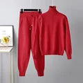 Ensemble Élégant à Col Roulé Femme 10