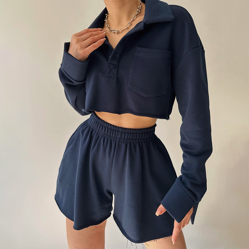Ensemble Femme Chic Pull Court Doux 6