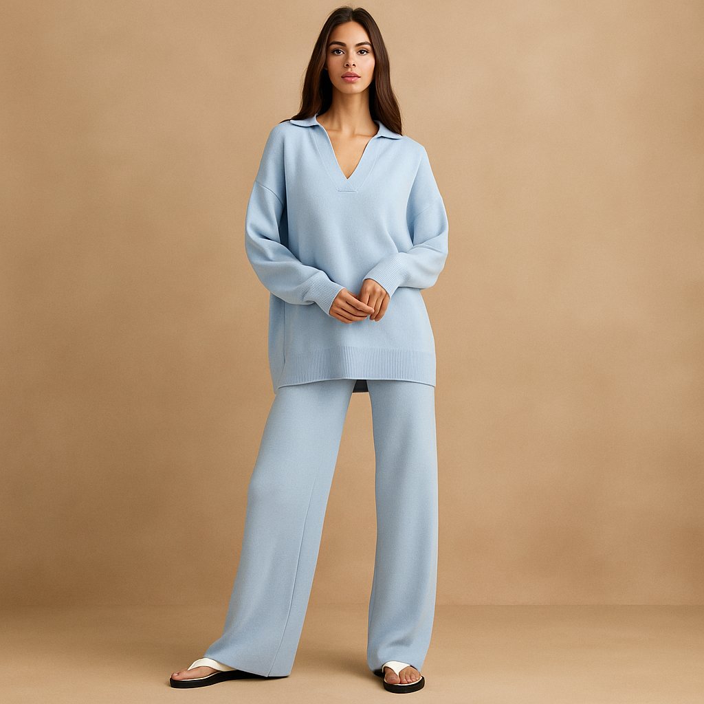 Ensemble Femme Décontracté Pull et Pantalon 3