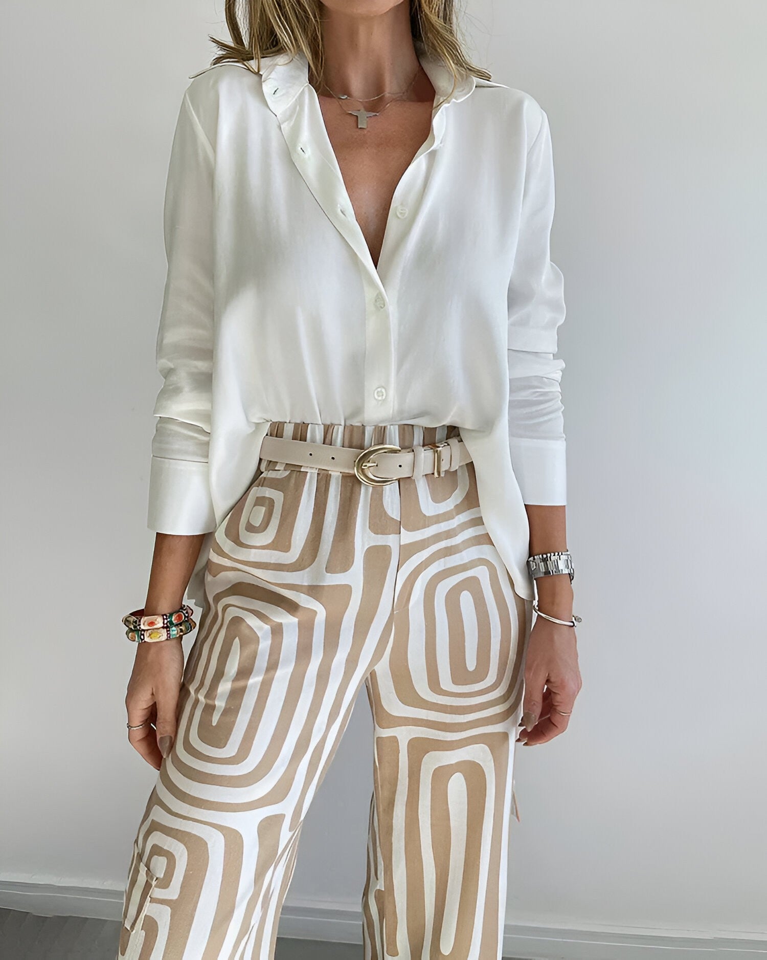 Ensemble Femme Tailleur Pantalon Blouse Raffinée