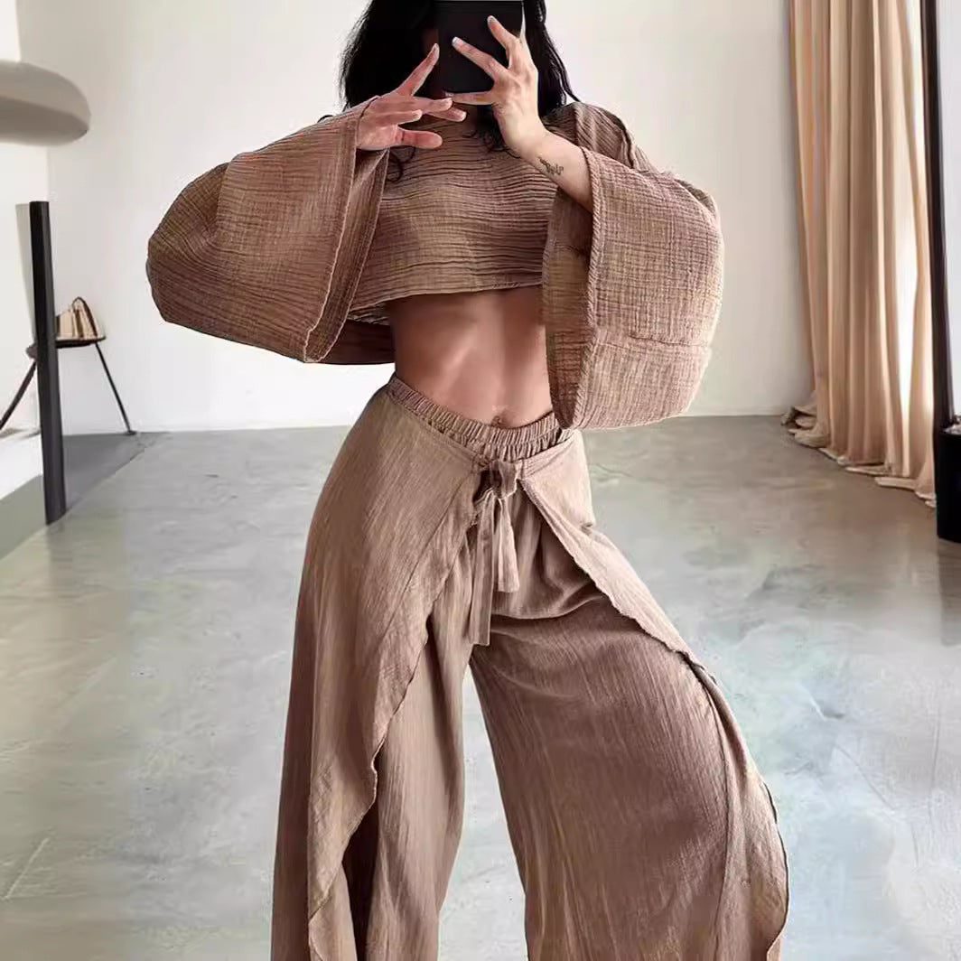 Ensemble Femme Élégant à Manches Larges 2