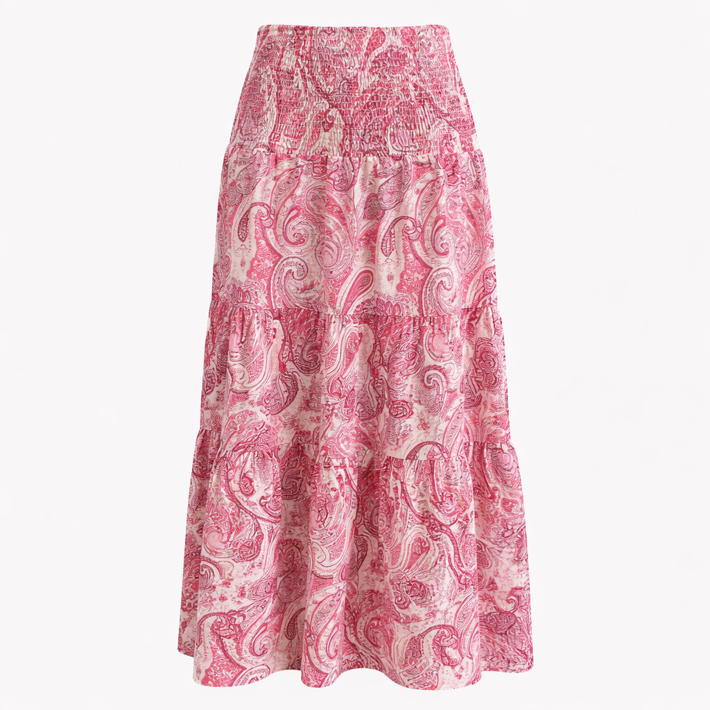 Ensemble Fluide Femme Imprimé Floral Élégant - Pantalon Large &