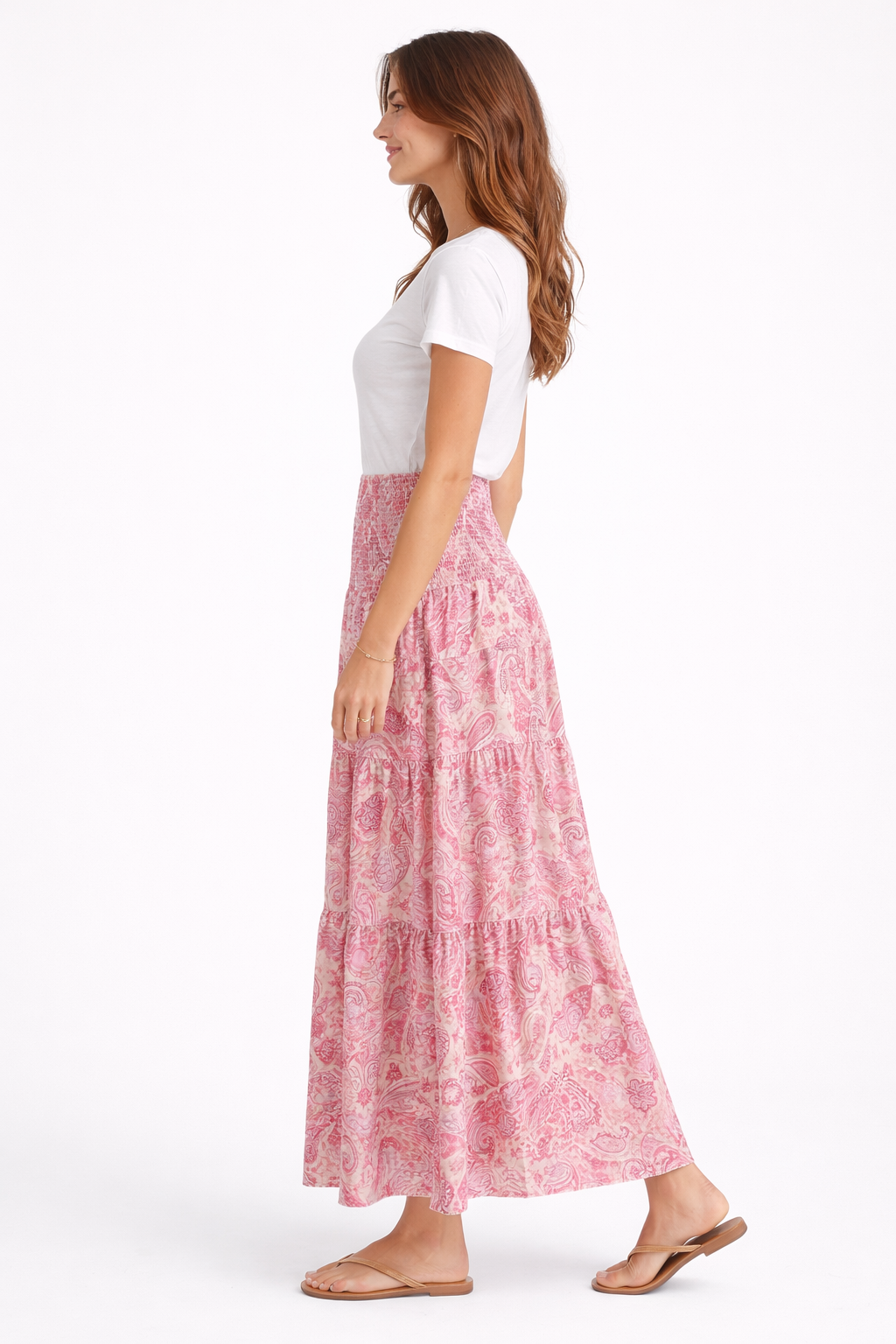Ensemble Fluide Femme Imprimé Floral Élégant - Pantalon Large &