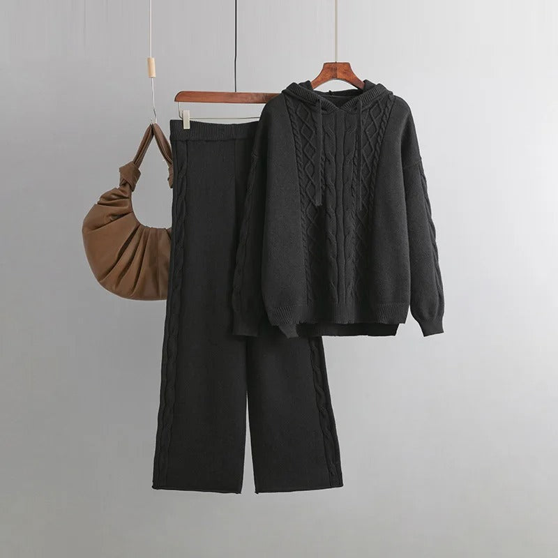 Ensemble Oversize Femme Confort Tricot 4