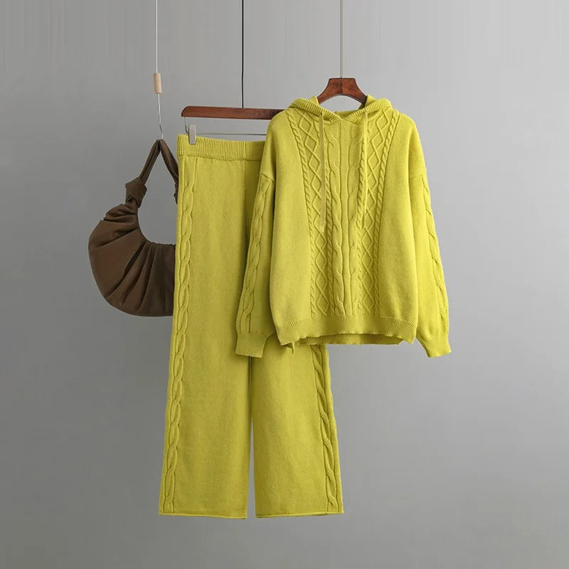 Ensemble Oversize Femme Confort Tricot 8