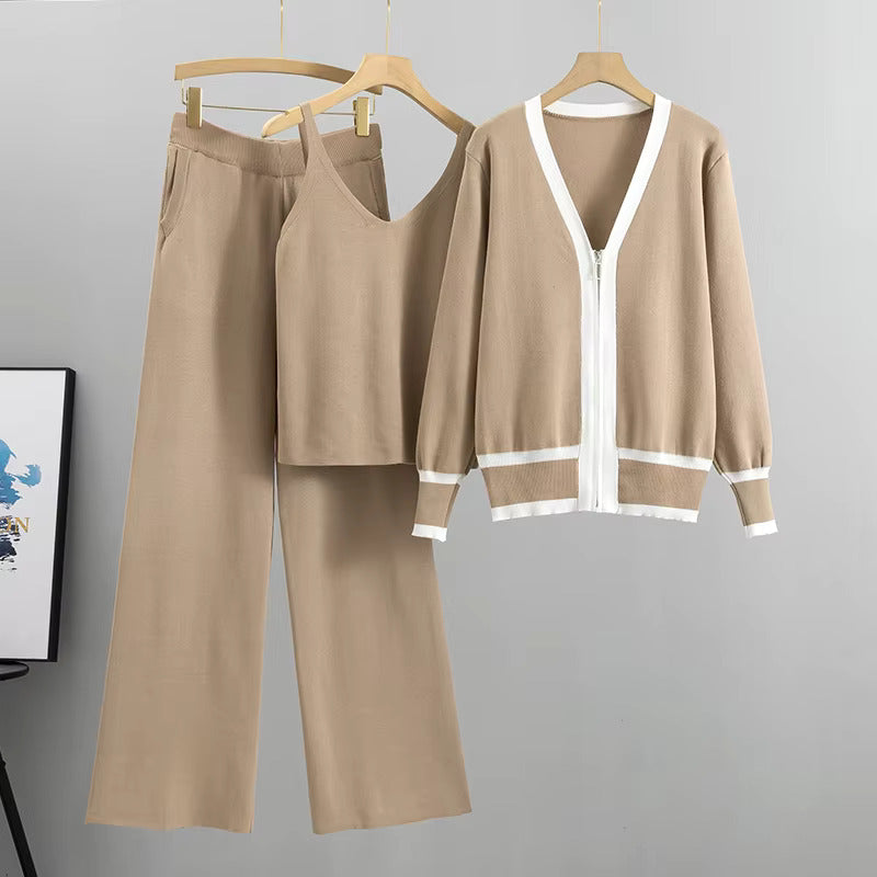 Ensemble Tailleur Femme Élégant 3 Pièces 5