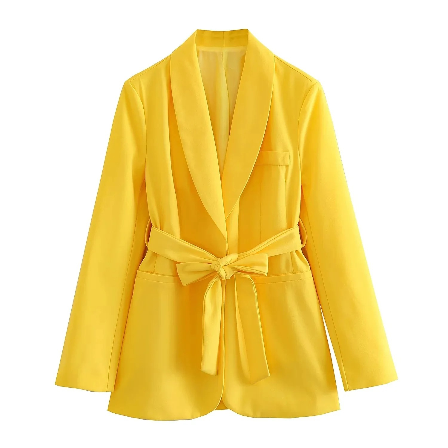 Ensemble Tailleur Femme Élégant Blazer Pantalon 5
