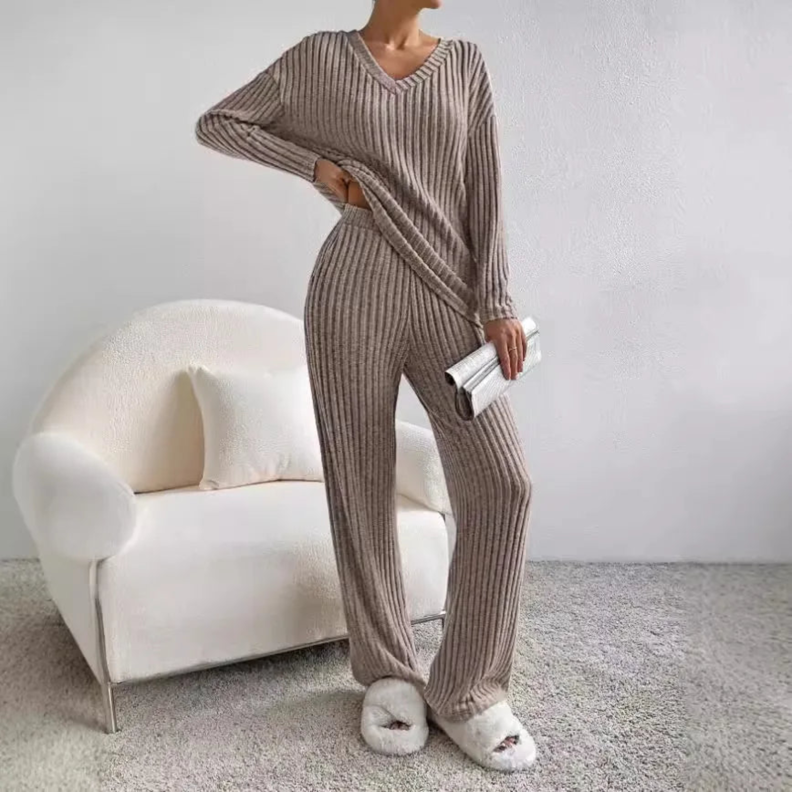 Ensemble de Tricot Pratique pour Femmes 1