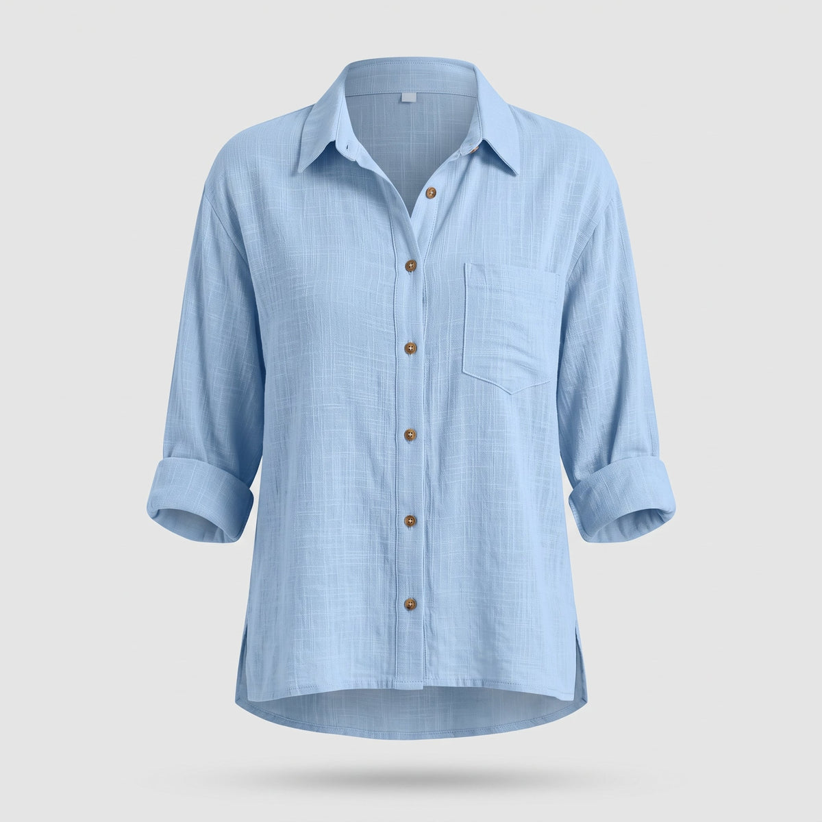 Chemise Coupe Décontractée pour Femme - Blouse Ample