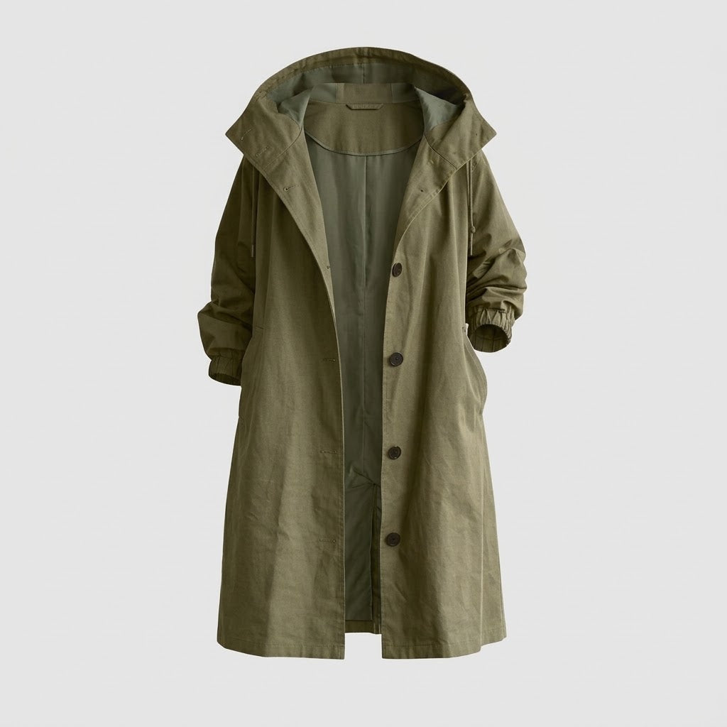 Trench Imperméable Long pour Femme