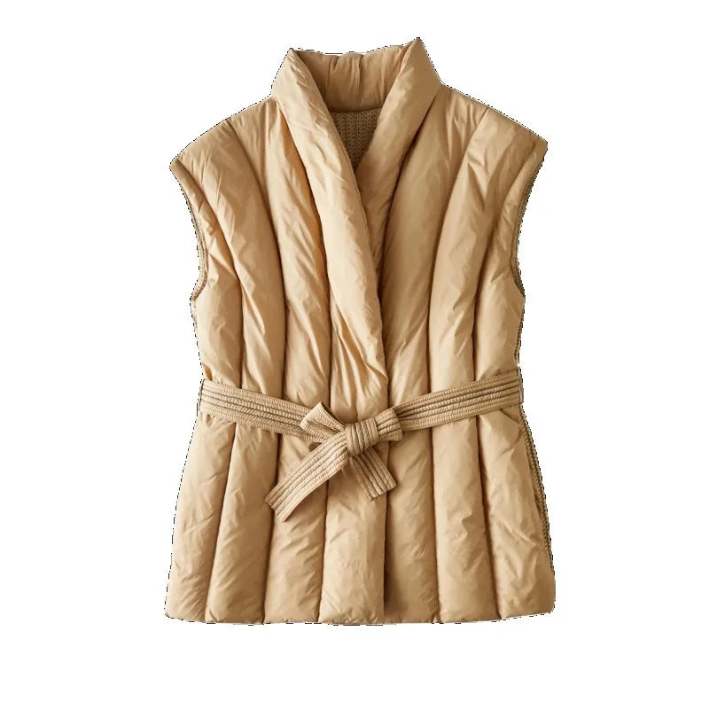 Gilet Ceinturé Élégant pour Femme 8