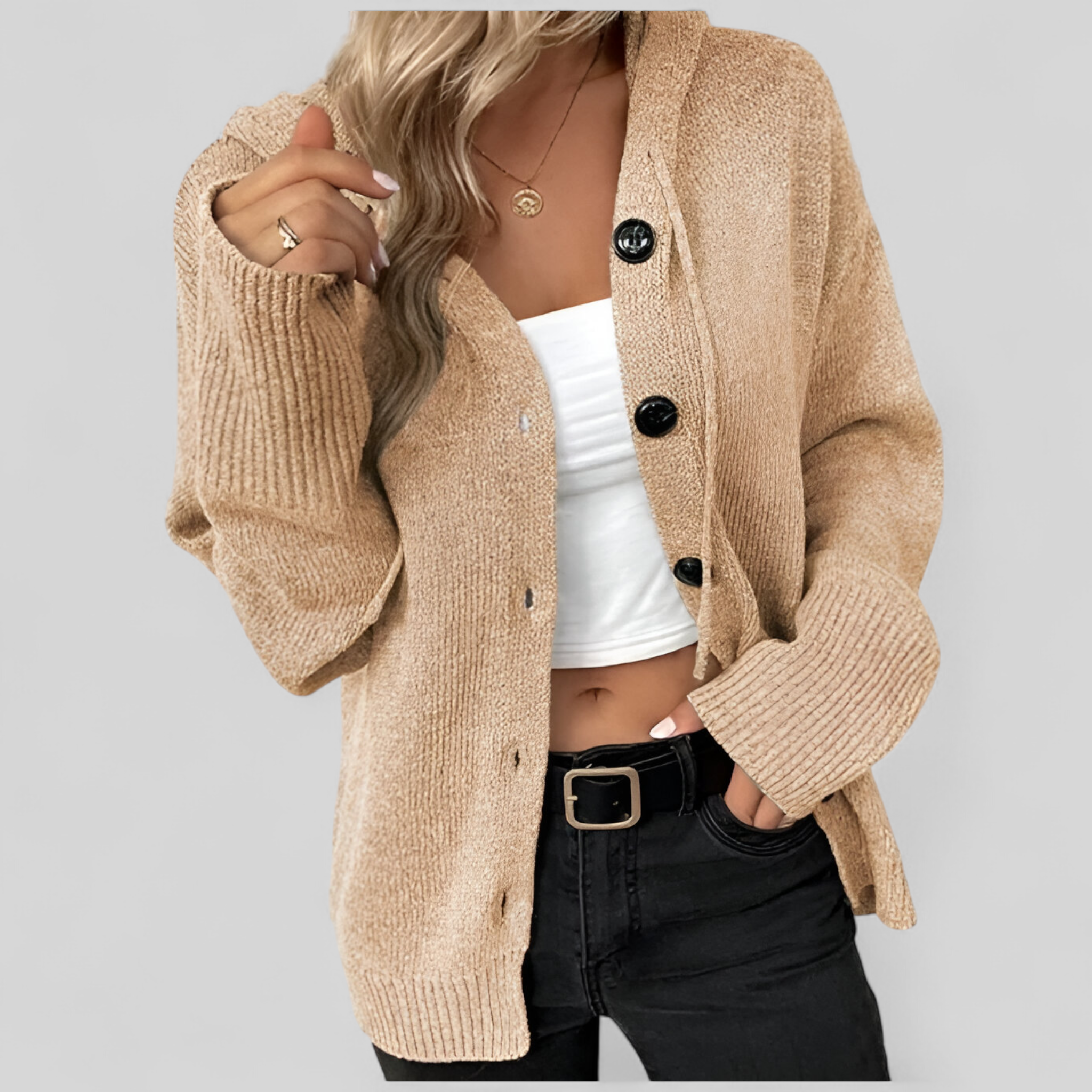 Gilet en Tricot Confortable pour Femmes Autumn Collection
