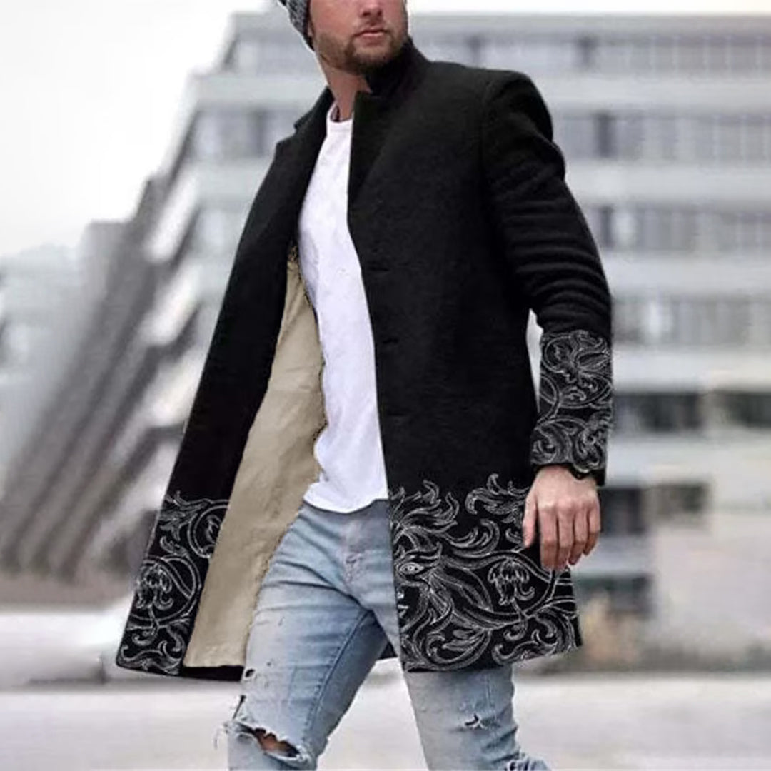 Veste Fashion Homme - Motif Abstrait Unique, Laurent