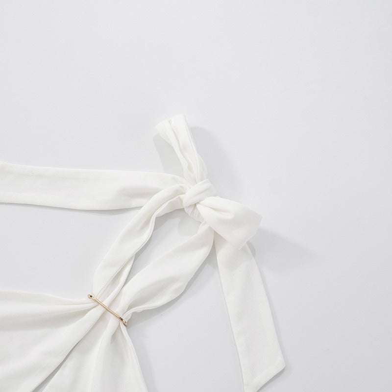 Haut Femme Chic Dos Nu Élégant 2