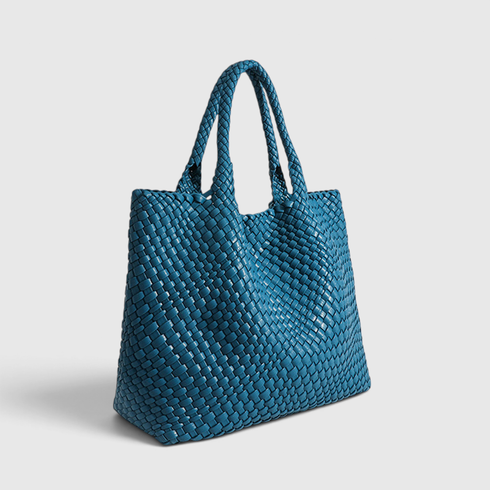 Sac Cabas Tissé – Sac à Main de Luxe au Design Spacieux