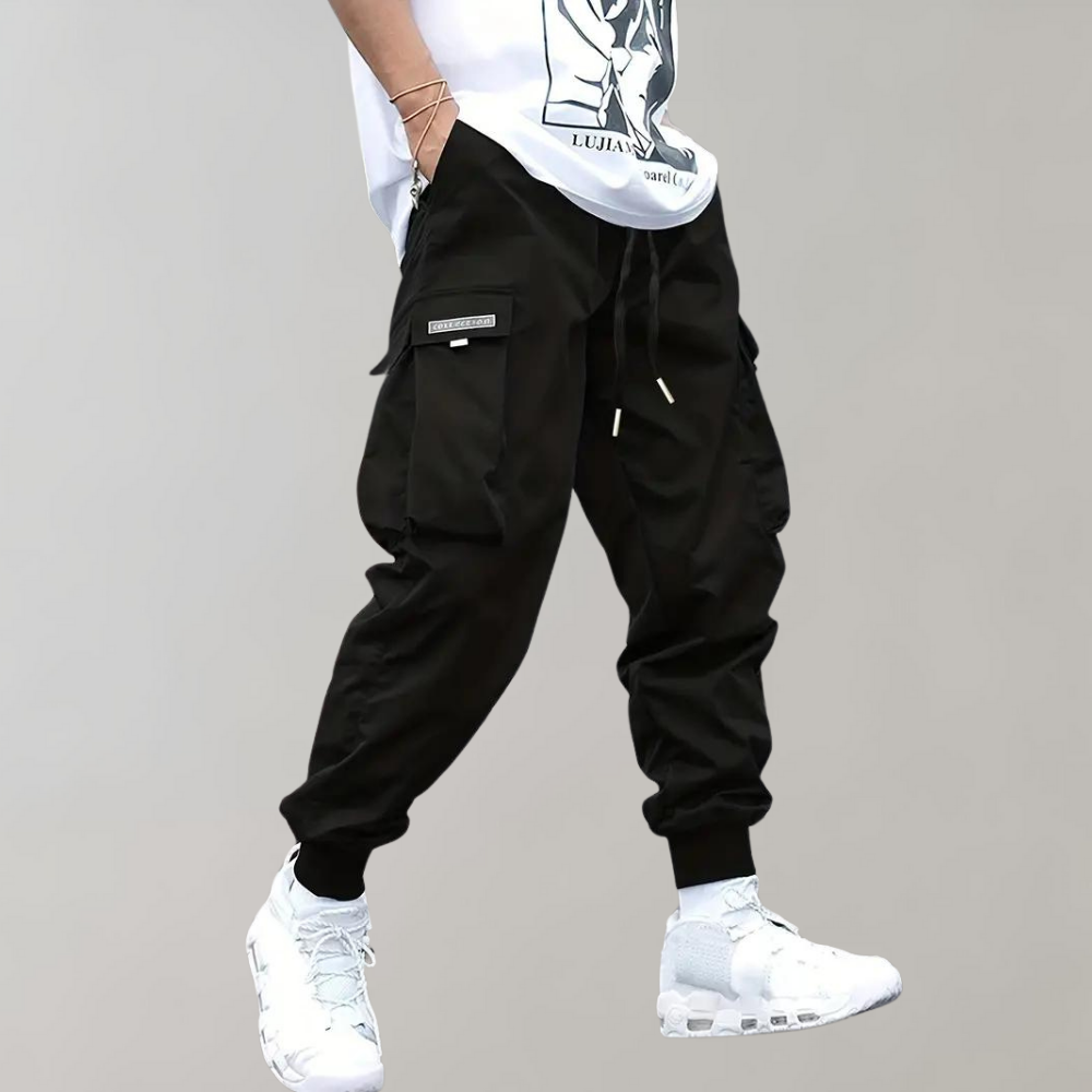 Jogger Cargo pour Homme - Pantalon de Jogging Coupe Décontractée