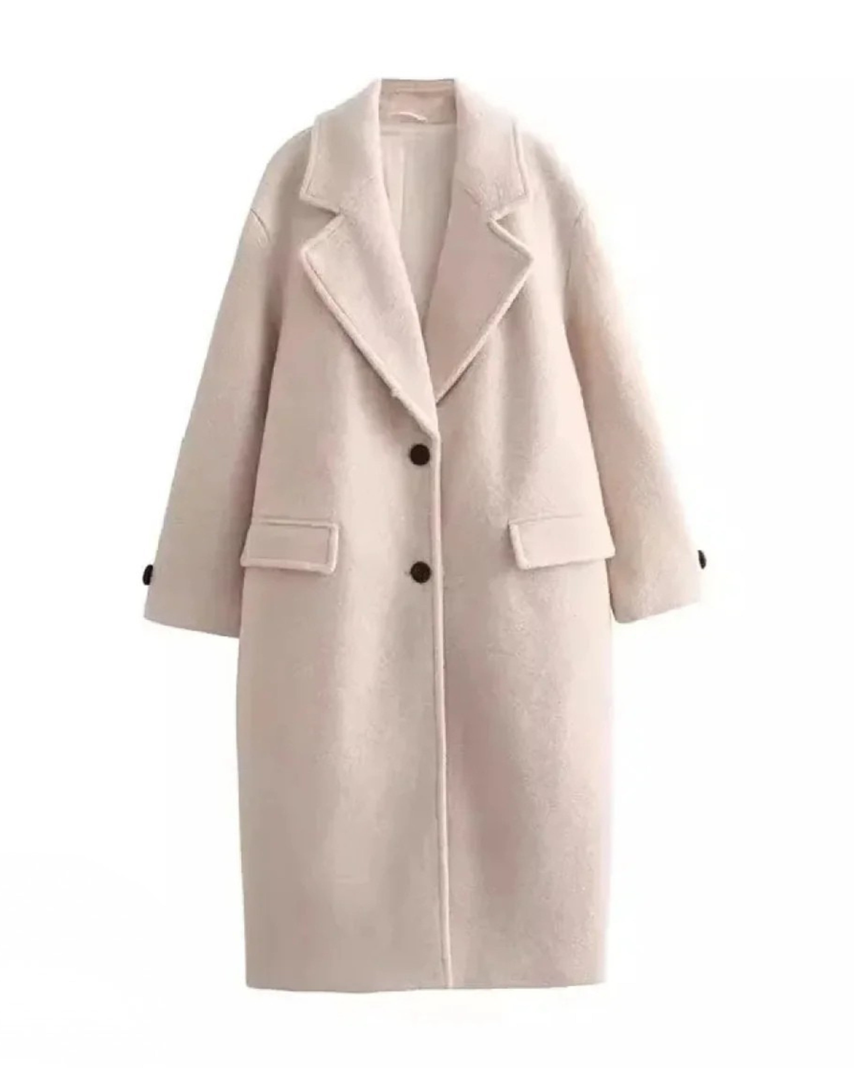 Manteau Femme en Laine Polyester Autumn Collection