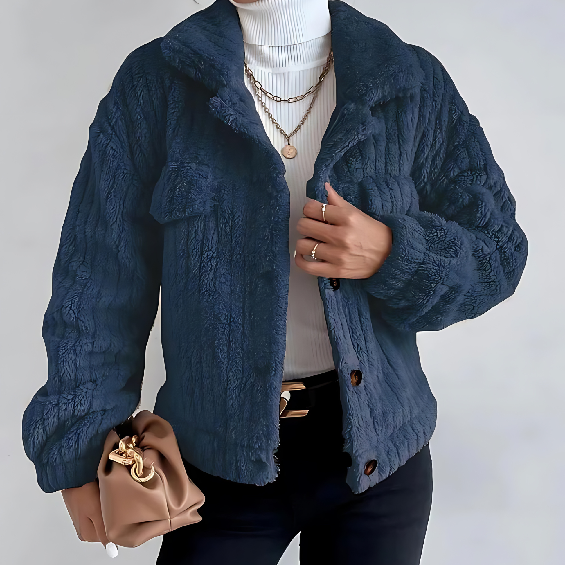 Manteau Hiver Femme Doux et Pratique 3