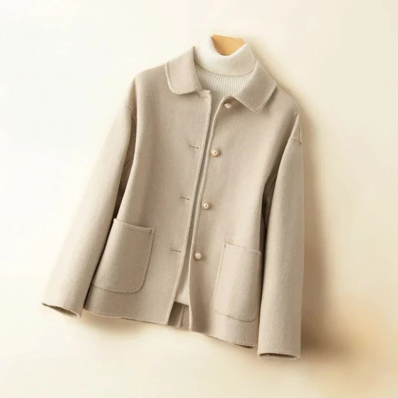 Manteau Hiver Femme Élégant Court 1