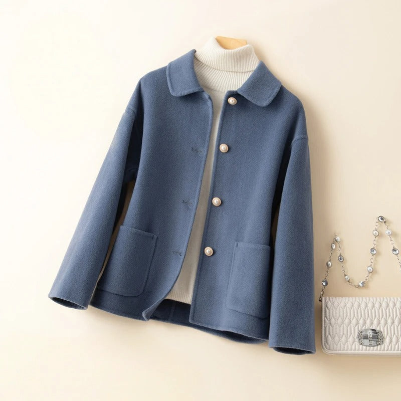 Manteau Hiver Femme Élégant Court 3