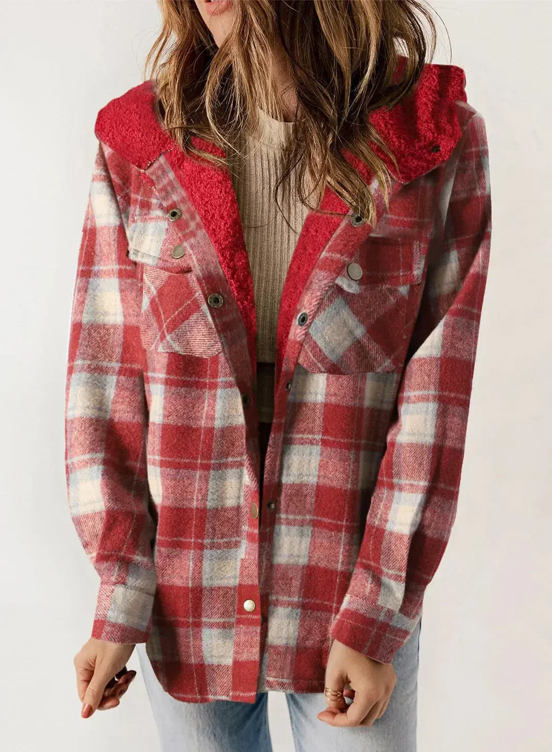 Manteau Hiver Femme Imprimé à Capuche 9
