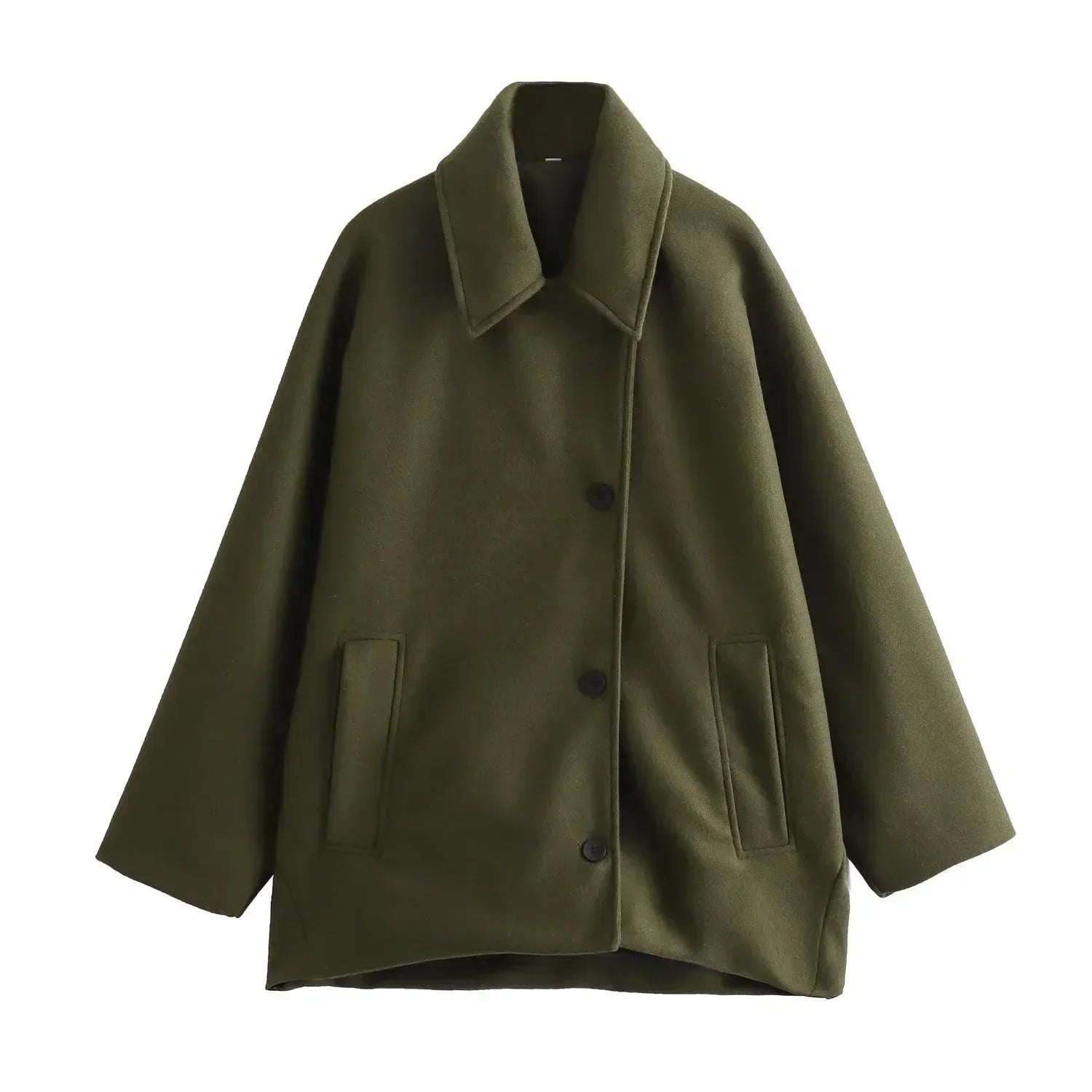 Manteau Long Surdimensionné Femme 0