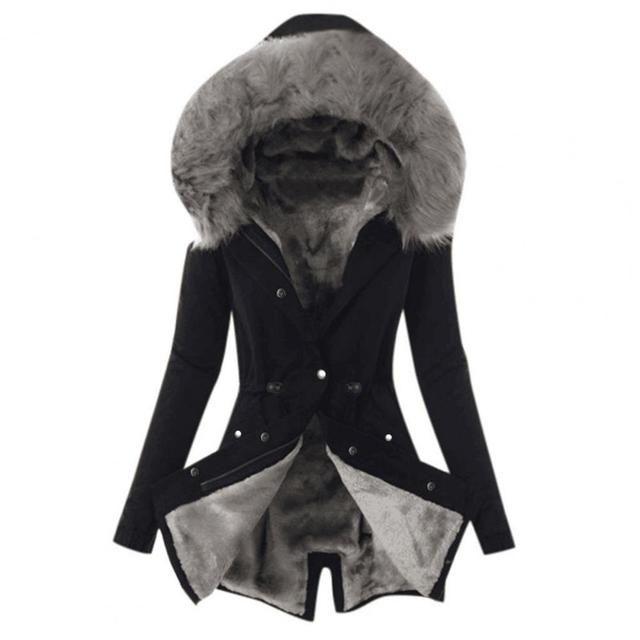 Manteau d'Hiver Élégant Femme 0