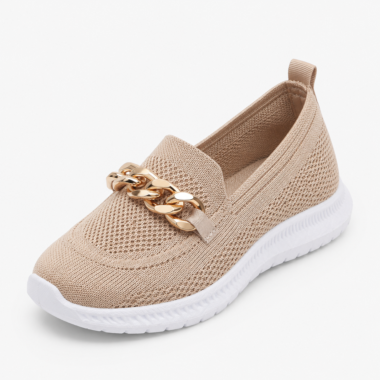 Mocassins Femme en Cuir Souple d'Été Confortables et Légers