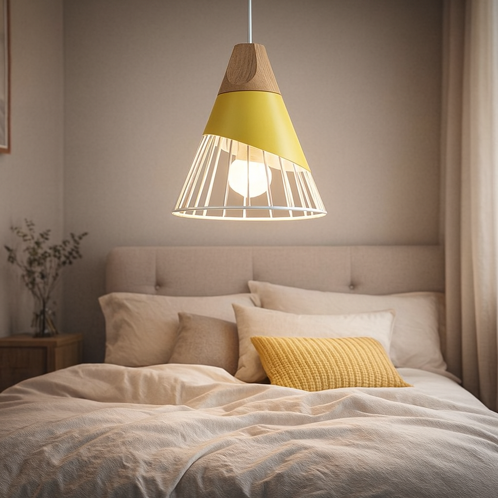 Odelle - Suspension Bois et Métal Nordique