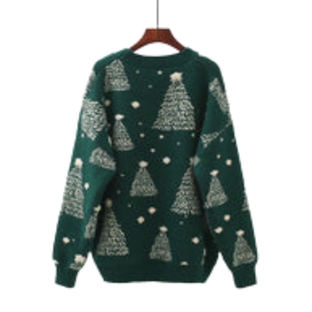 Pull Femme Chic Col Rond Élégant 1