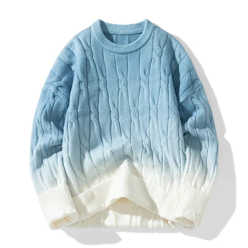 Pull Femme Chunky Dégradé Élégant 0