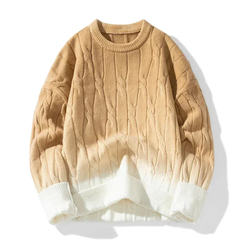 Pull Femme Chunky Dégradé Élégant 2