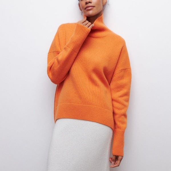 Pull Femme Élégant à Col Roulé 3