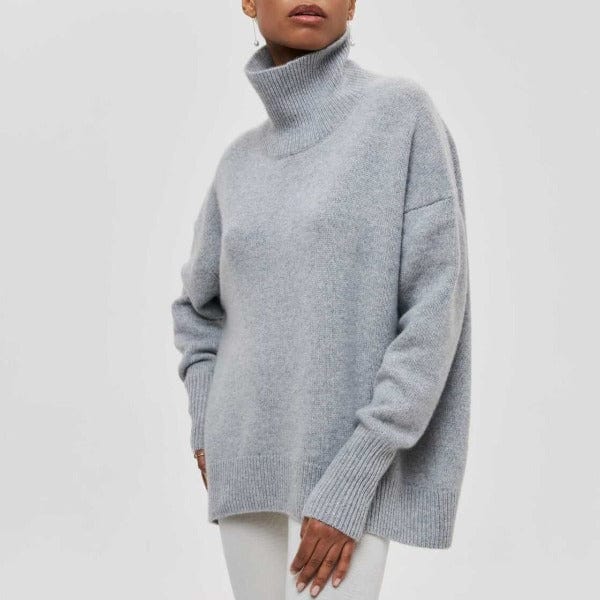 Pull Femme Élégant à Col Roulé 4