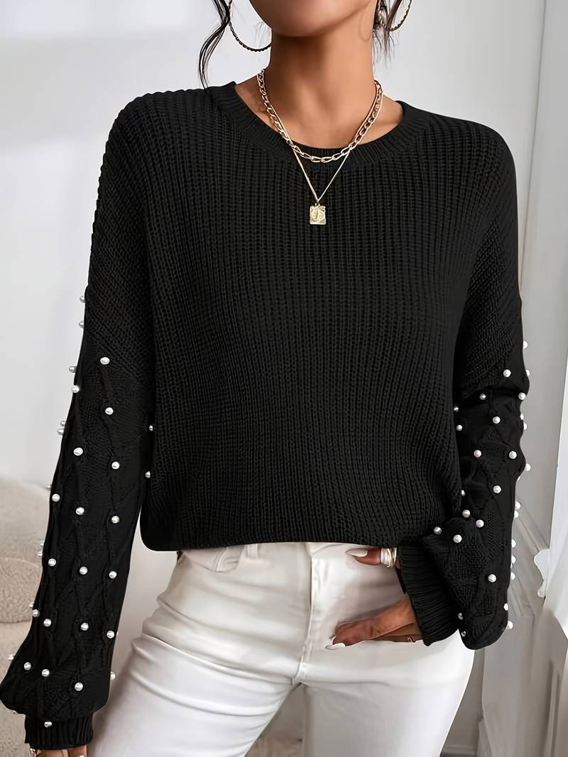 Pull Femme Élégant à Manches Longues 1