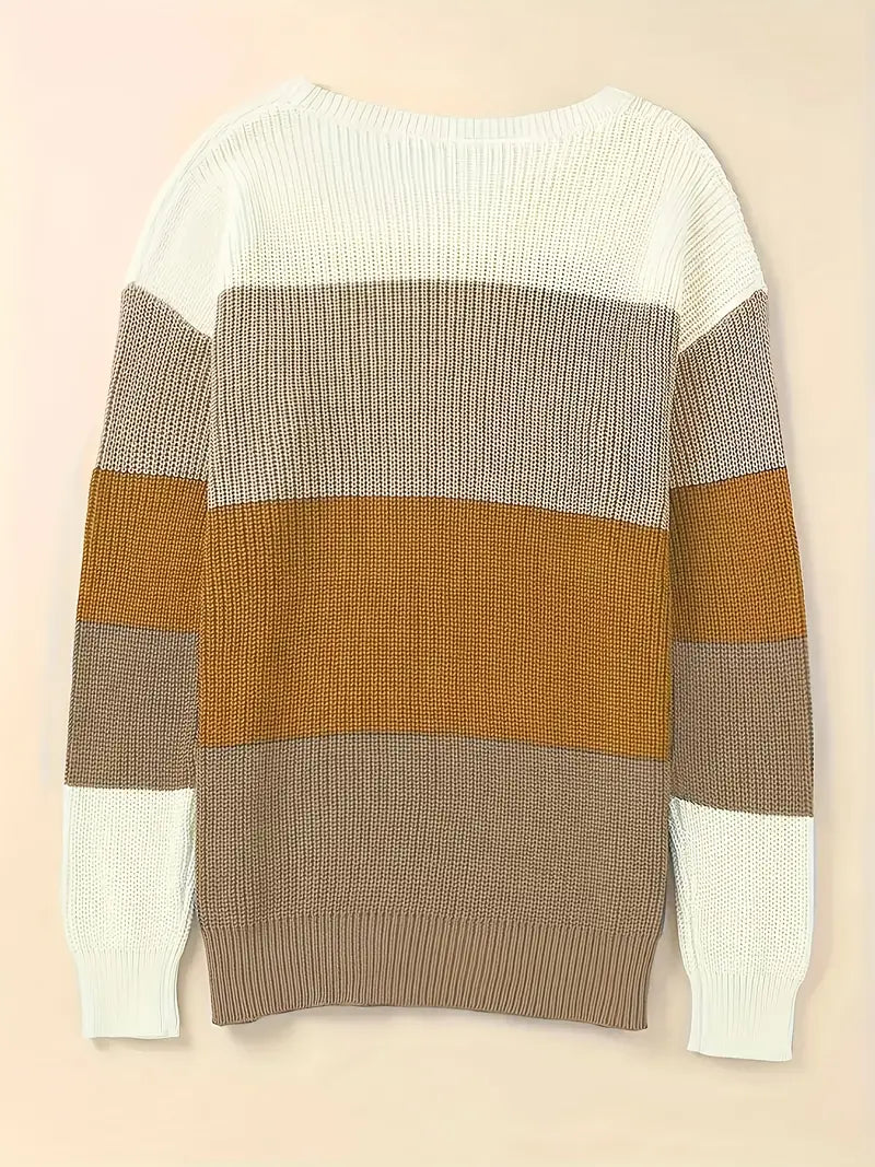 Pull Femme Multicolore Confortable et Stylé 3