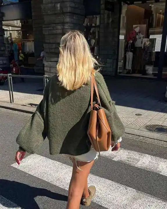 Pull Femme Oversize Chic Noir 2