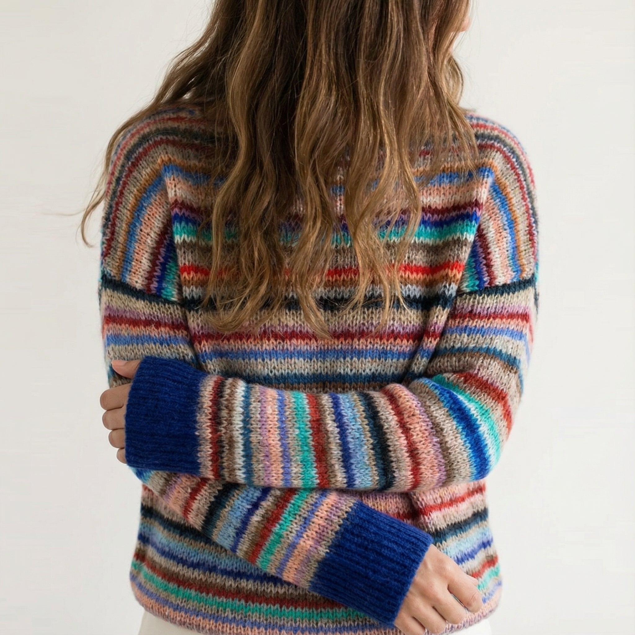 Damenpullover Retro Gemütlich Wolle Sorgfältige Verarbeitung
