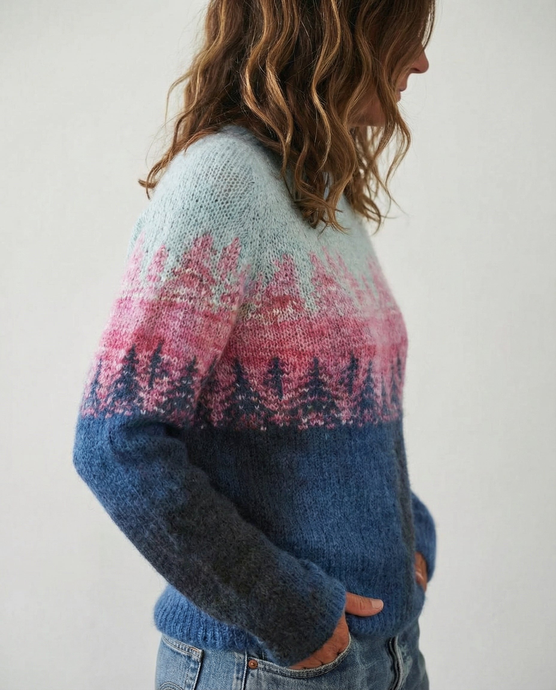 Pull Femme Rétro Douill Charmant Confortable