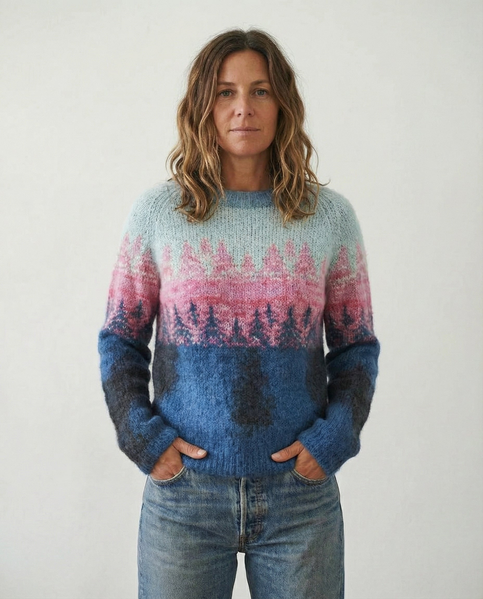 Pull Femme Rétro Douill Charmant Confortable