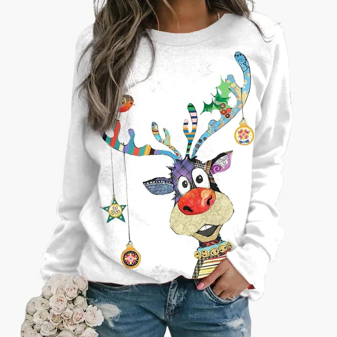 Pull de Noël Femme Festif 4