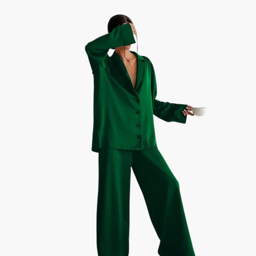 Pyjama Femme Confortable Ensemble Élégant 3