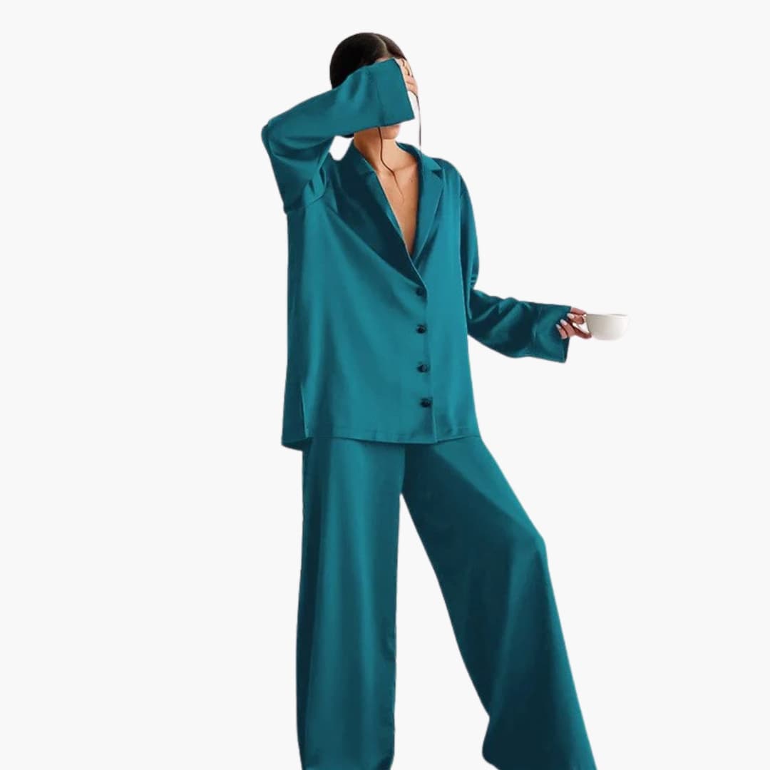 Pyjama Femme Confortable Ensemble Élégant 6