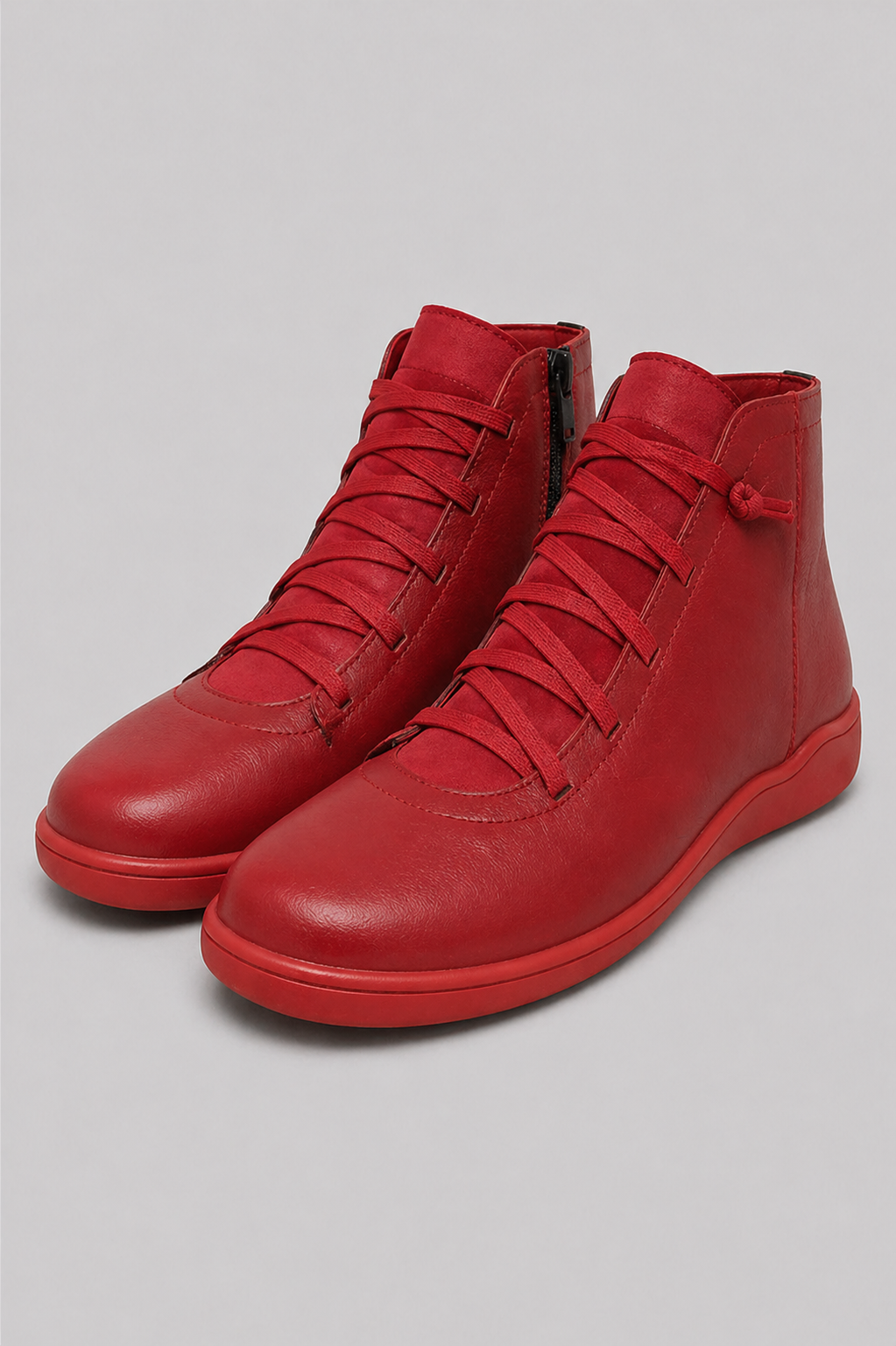 Bequeme Damenstiefeletten, elegant aus weichem Leder