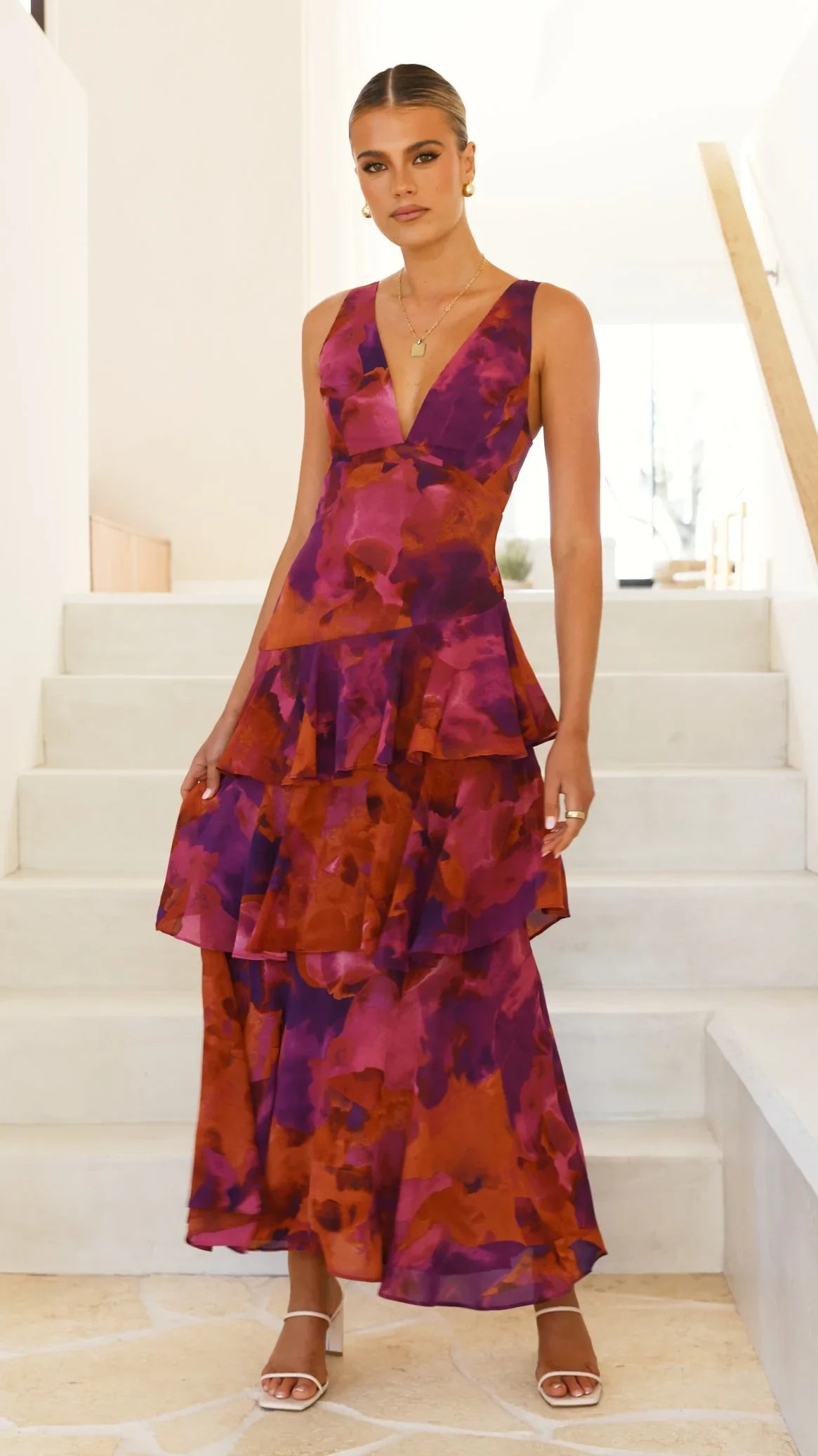 Robe Longue Femme Élégante d'Été Maxi 9