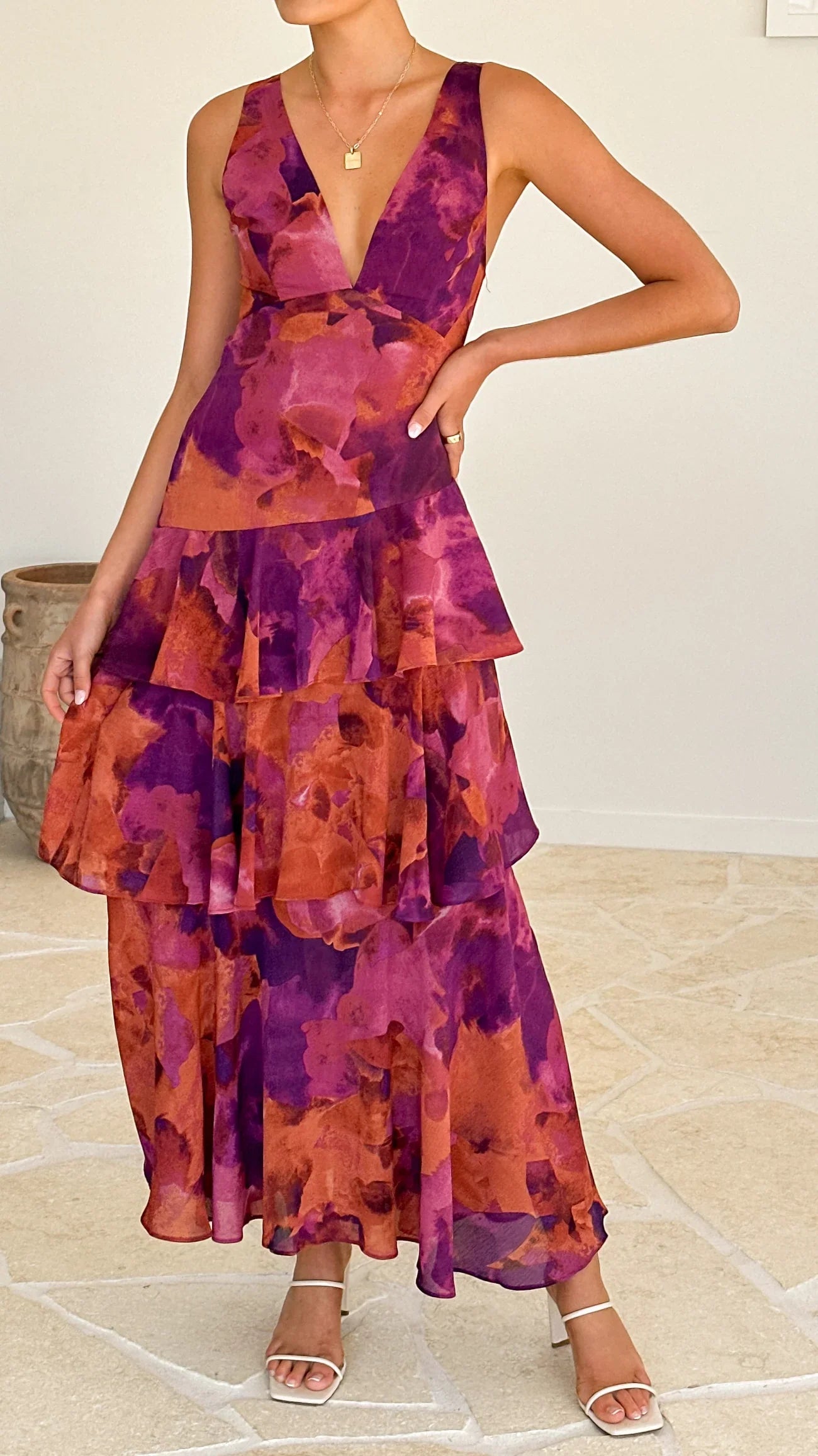 Robe Longue Femme Été Élégante Maxi 8