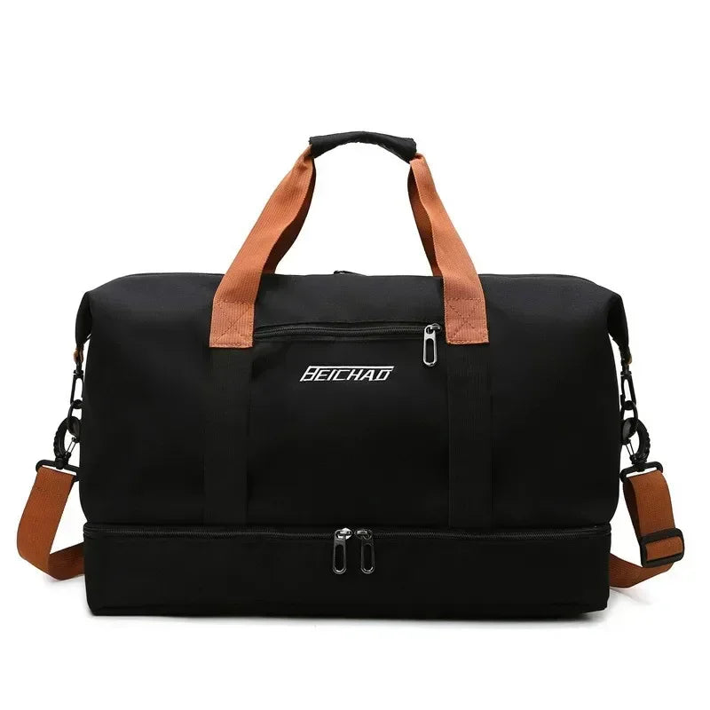 Sac de sport grand volume, déperlant, avec rangements astucieux