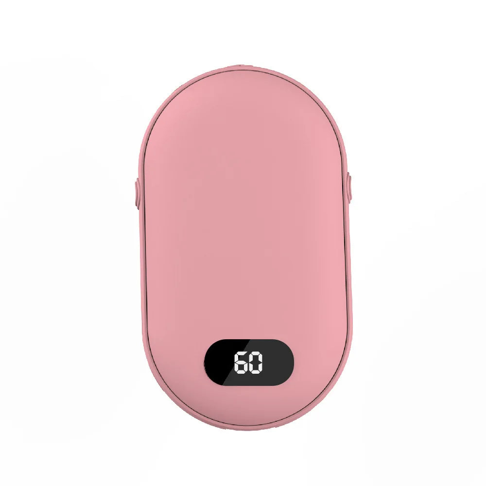 Chauffe-Mains Batterie Externe 2-en-1 - Chargeur USB de Poche
