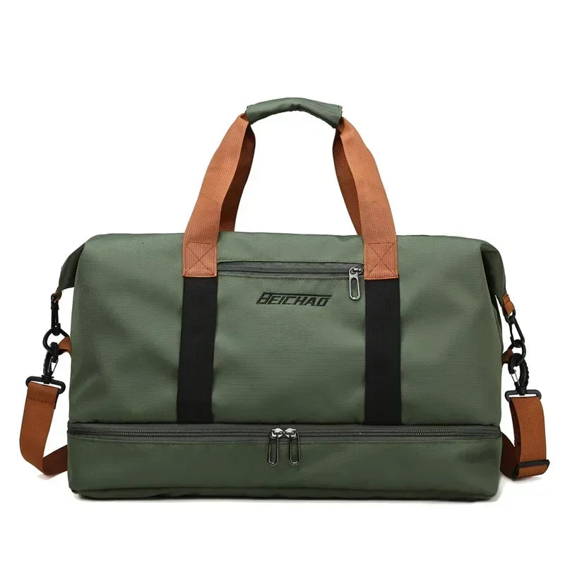 Sac de sport grand volume, déperlant, avec rangements astucieux