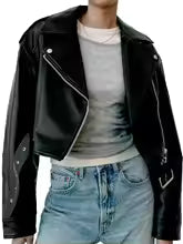 Veste Moto Femme et Urbain Autumn Collection Mode Urbaine Femme